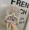 Kidsx Small Backpack Travel Bag Transparent PVC Backpack Girls 