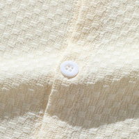 Summer Men's Breathable Casual Stand Collar Shirt Solid Color saveolyf T-Shirt.