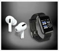 Combo Of Truly Earbuds Headset with Mic, & Bluetooth D116 Smart Watch with Heart Rate Monitor and Features