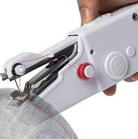 Stitch Handheld Cordless Portable White Sewing Machine saveolyf .