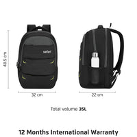 Safari Omega Spacious/Large 5 Compartment Laptop Backpack