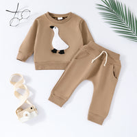 Boys And Girls Fashion Sweatpants Suit