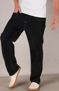 Men’s Loose Fit Black Jeans |