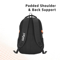 Safari Omega Spacious/Large 5 Compartment Laptop Backpack