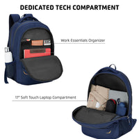 Safari Omega Spacious/Large 5 Compartment Laptop Backpack