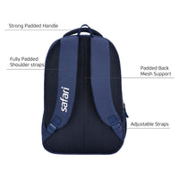 Safari Omega Spacious/Large 5 Compartment Laptop Backpack