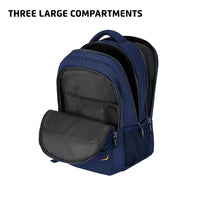 Safari Omega Spacious/Large 5 Compartment Laptop Backpack