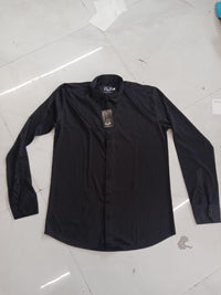 Men's Elegant Solid Long Sleeves Shirts