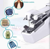 Stitch Handheld Cordless Portable White Sewing Machine saveolyf .