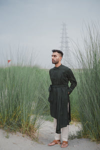 Blue Berry Black out x Bohame Edition 4 saveolyf Kurta Set.