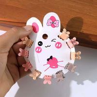 Mini Claw Hair Clips Set For Girls (12 Pkt  1 Set) saveolyf Health & Beauty.