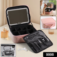 Premium Led Light Makeup Organizer Box saveolyf Health & Beauty.