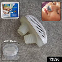 2 In 1 Anti Snoring And Air Purifier Nose Clip Anti Snoring Device (1 Pc  With Plastic Case) saveolyf Health & Beauty.