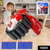 Amazing Toy Gun Electric Gun For Children 20 Soft Bullets (1 Set) saveolyf Toys.