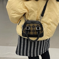 Fashion Color Contrast Coin Purse Mini Western Style Girl