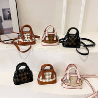 Fashion Color Contrast Coin Purse Mini Western Style Girl