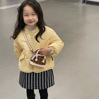 Fashion Color Contrast Coin Purse Mini Western Style Girl