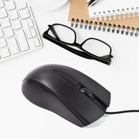 Computer  Laptop Wired Optical Mouse X2 (1 Pc) saveolyf Accessories.