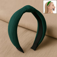 Womens Ribbed Texture Knot Design Hairband (1 Pc  Mix Design) saveolyf Health & Beauty.