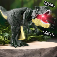 17969 Dinosaur Roaring Toys Trigger Dinosaurs Toys With Dinosaur Sound Lighting Model Vibrating Headmoving (3 + Years  1 Pc) saveolyf Kids.