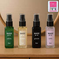 Mini Perfume Spray 8ml (Mix Fragrance  4 Pc) saveolyf Health & Beauty.