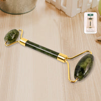 Dual-headed Jade Facial Massage Roller (1 Pc) saveolyf Health & Beauty.