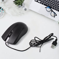 Computer  Laptop Wired Optical Mouse X2 (1 Pc) saveolyf Accessories.